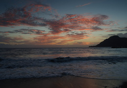 Sunset, Plakias beach